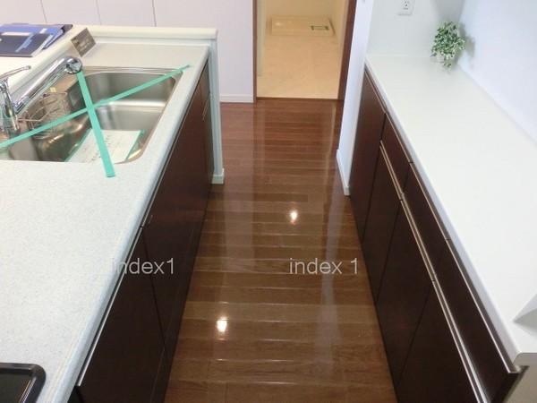 Kitchen. Storage is abundant and easy to use good