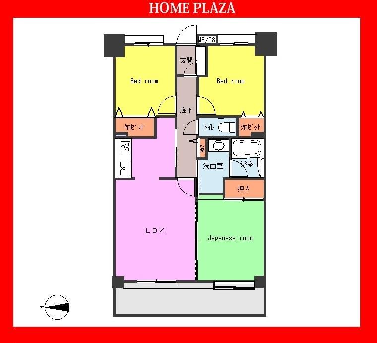 Floor plan. 3LDK, Price 22,800,000 yen, Occupied area 58.84 sq m , The balcony area 7.21 sq m new construction of comfortable to live in this price!
