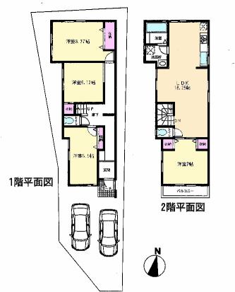 Building plan example (floor plan). Building plan example