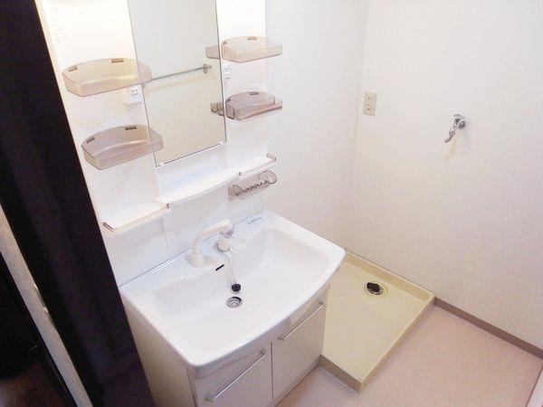 Wash basin, toilet. With auto lock