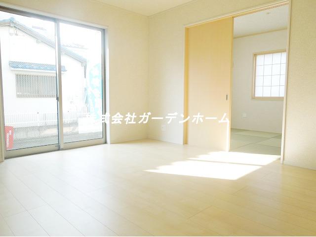 Model house photo. bright