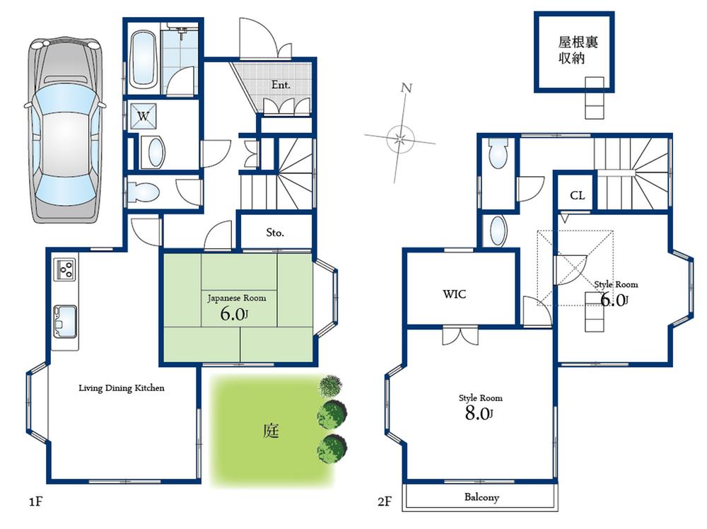 Floor plan. 33 million yen, 3LDK, Land area 103.5 sq m , Building area 89.42 sq m floor plan