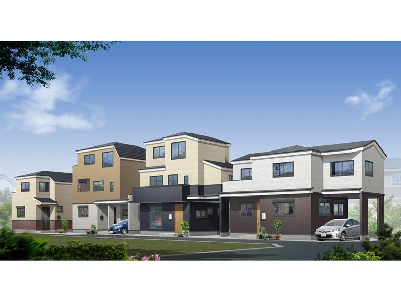 Rendering (appearance). Rendering (A ・ B ・ C ・ D Building)