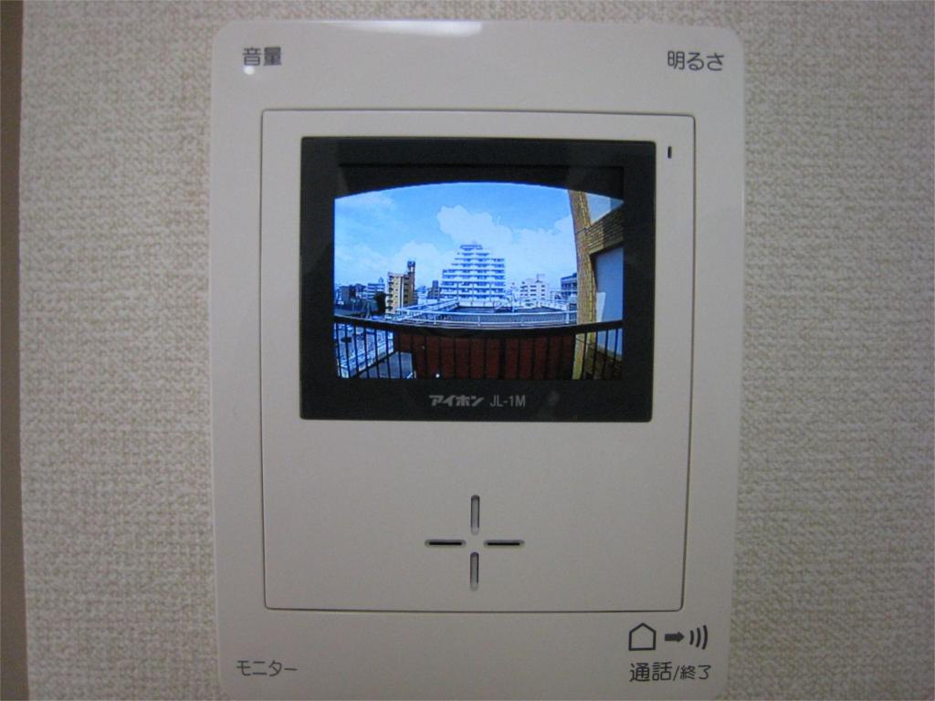 Security. Peace of mind intercom with with a TV monitor! 