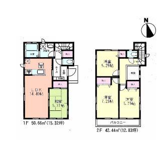 Floor plan. (R), Price 28,900,000 yen, 4LDK, Land area 104.09 sq m , Building area 93.1 sq m