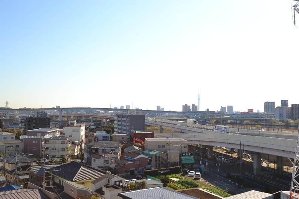 View photos from the dwelling unit. View from the balcony (southeast side)