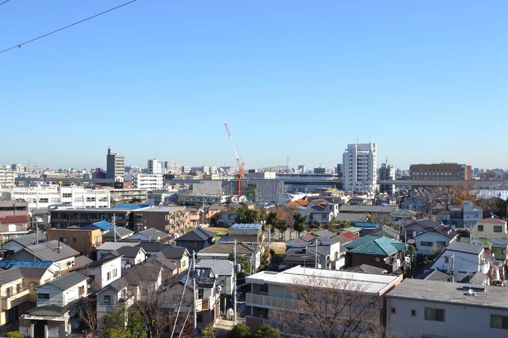 View photos from the dwelling unit. View from the balcony (northeast side)
