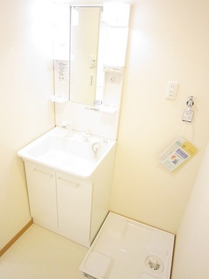 Washroom. Wash basin ・ Laundry Area