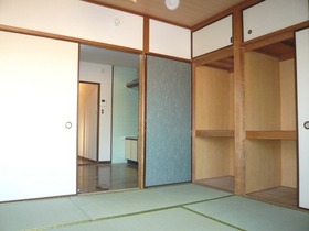 Living and room. There is also a Japanese-style room storage