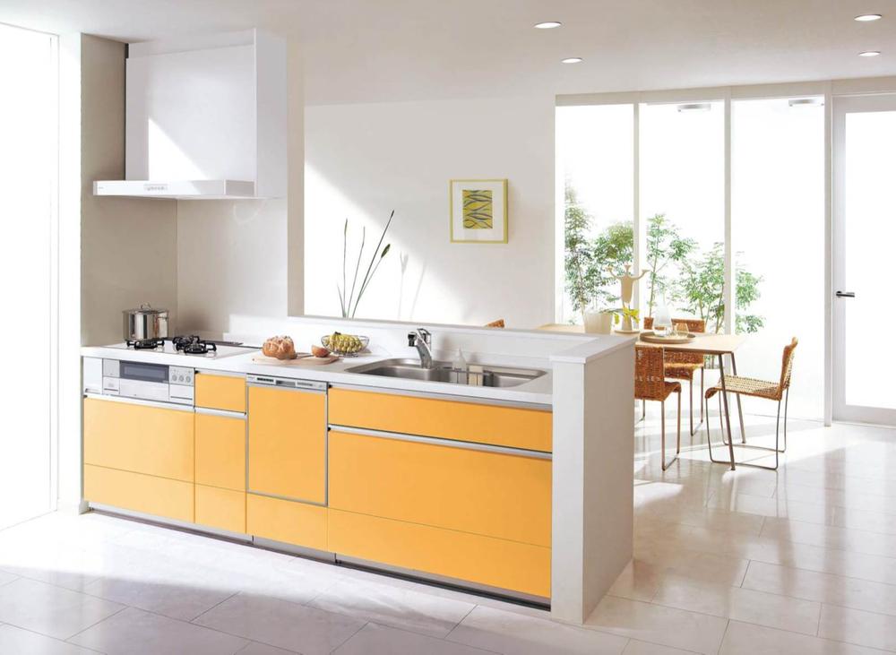 Other Equipment. It has adopted a type I fixtures wall with a plan to connect the kitchen and dining in the open. ※ color ・ If the shape is different, We will give priority to the current state.