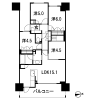 Floor: 4LDK, occupied area: 76.98 sq m, Price: TBD