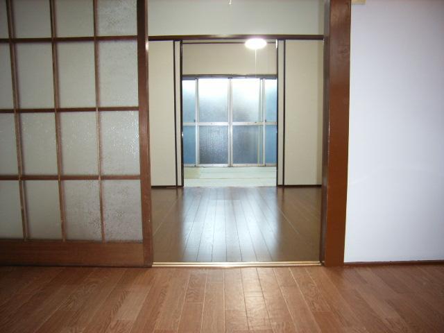 Living and room. Western-style Japanese-style room from K