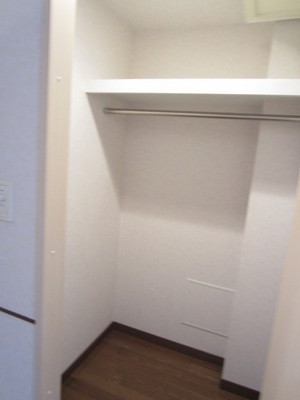 Receipt. Walk-in closet. Storage capacity is amazing