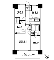 Floor: 3LDK + N + 2Wic, occupied area: 71.38 sq m