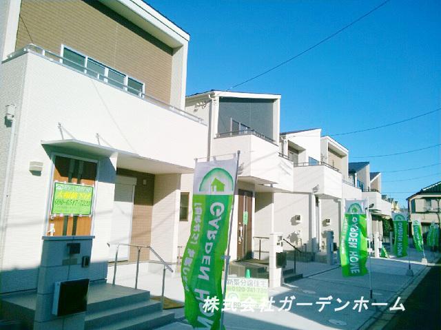 Local appearance photo. ■ Facing the Zentominami road, Designer house. Popular face-to-face system kitchen and a walk-in closet, etc., Glad equipment is enhanced ■
