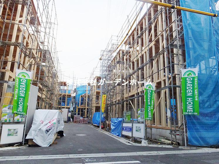 Local appearance photo. I I'm looking forward to finally completed was completion of framework !! (whole)