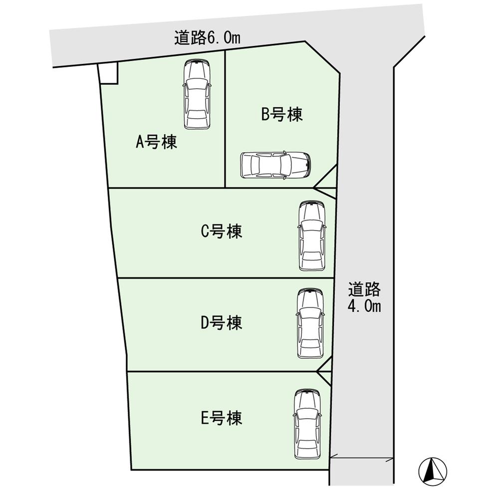 Compartment figure. 39,900,000 yen, 4LDK, Land area 91.1 sq m , Building area 95.64 sq m