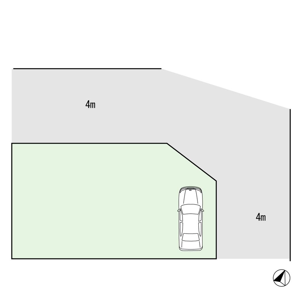 Compartment figure. 26,300,000 yen, 4LDK, Land area 86.59 sq m , It is a building area of ​​95.22 sq m corner lot