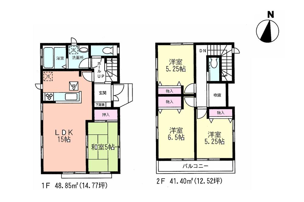 Floor plan. (M), Price 35,800,000 yen, 4LDK, Land area 96.67 sq m , Building area 90.25 sq m
