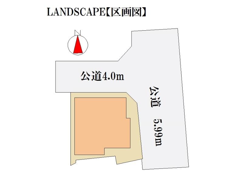 Compartment figure. 42,800,000 yen, 4LDK, Land area 76.19 sq m , Building area 113.44 sq m compartment view