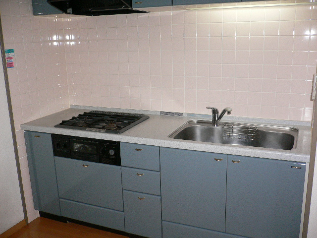 Kitchen. 3-neck with stove grill