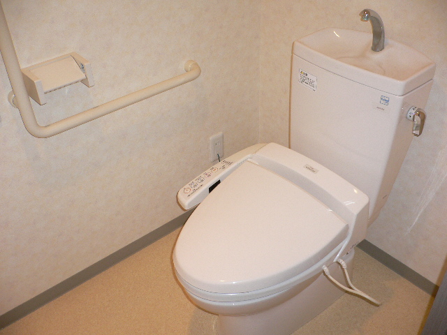 Toilet. With Washlet