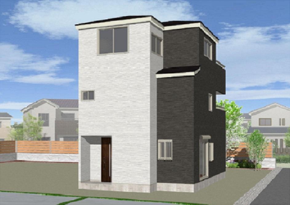 Rendering (appearance). It is totally stylish appearance, such as a custom home !! (1 Building)