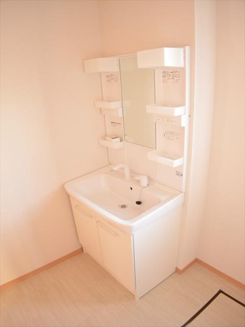 Wash basin, toilet. Wash basin with a shower