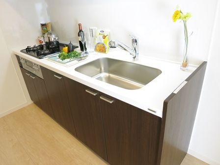 Kitchen. System kitchen of state-of-the-art amenities