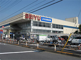 Supermarket. Seiyu 1170m until the (24-hour) (Super)