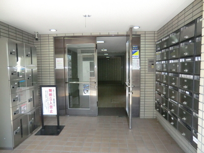 Other common areas. Mailboxes and home delivery box