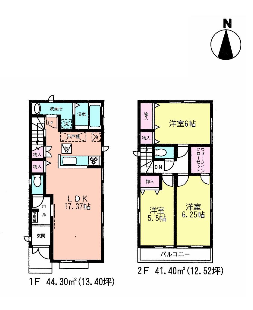 Floor plan. (3), Price 31,800,000 yen, 3LDK, Land area 107.74 sq m , Building area 85.7 sq m