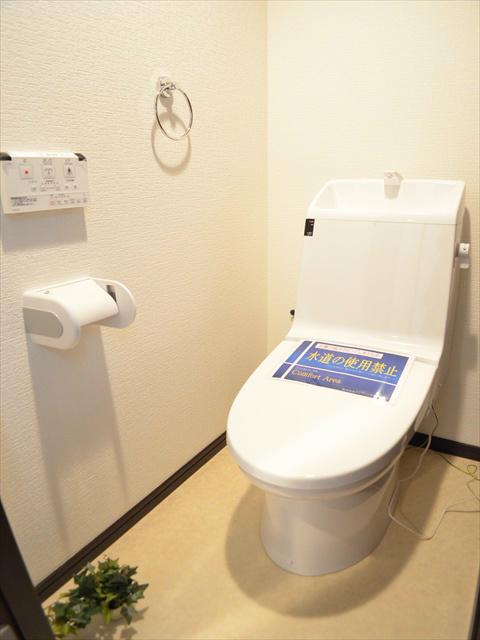 Toilet. Exchange made INAX