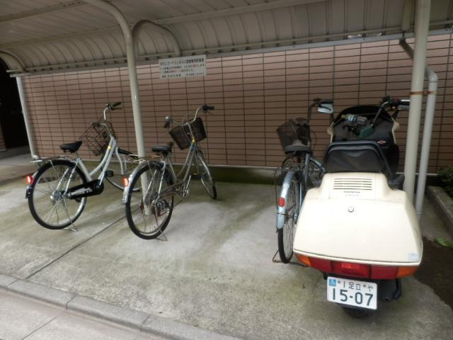 Other common areas. Bicycle-parking space