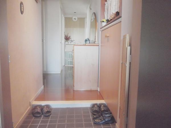 Entrance. Shoe box in the entrance right!