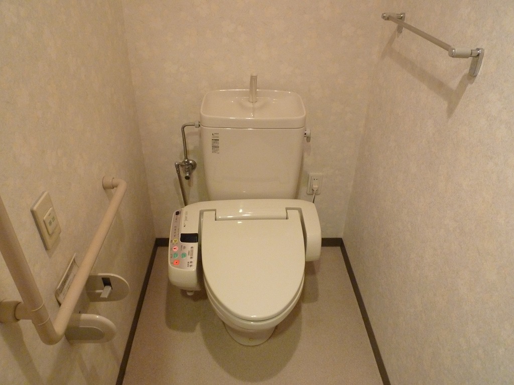 Toilet. With Washlet