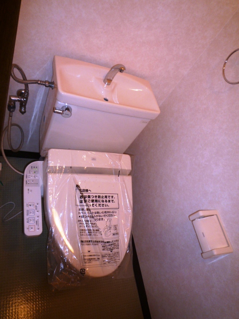 Toilet. Convenient with bidet