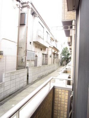 Balcony. With clothesline facilities on the balcony