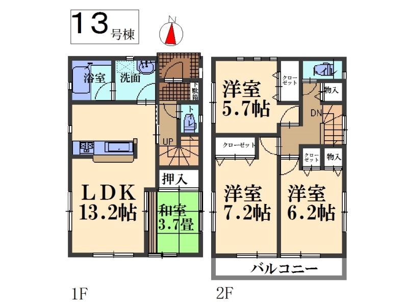Floor plan. Municipal Hiromichi to Central Park 100m