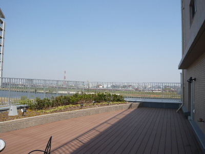 Balcony. roof balcony