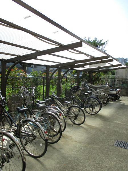 Building appearance. Bicycle-parking space