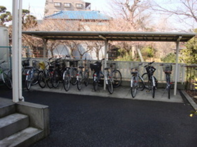 Other common areas. Bicycle parking space