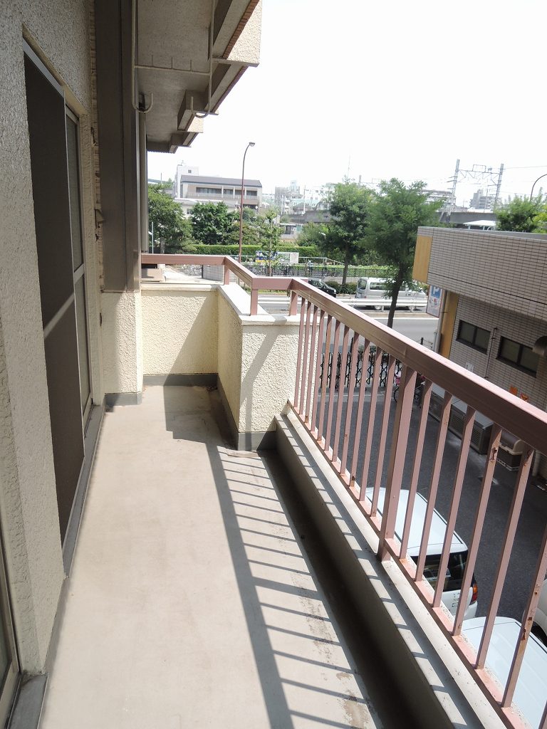 Balcony. Spread of balcony