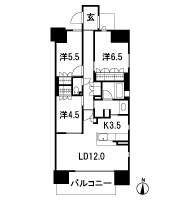 Floor: 3LDK, occupied area: 75.67 sq m, Price: TBD