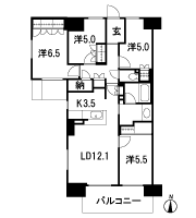 Floor: 4LDK + N, the occupied area: 85.58 sq m, Price: TBD