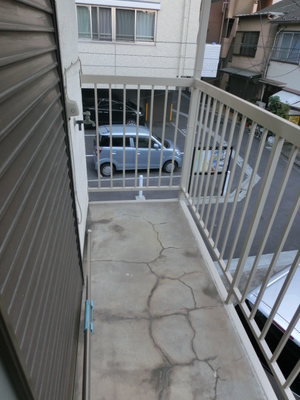 Balcony. Laundry Area