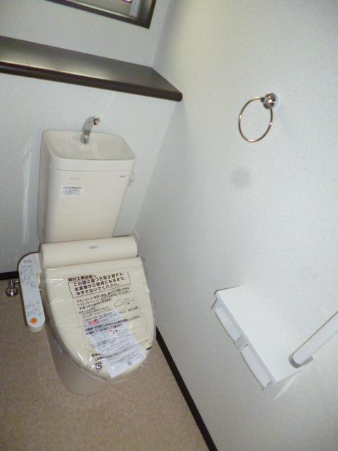 Toilet. Shower toilet