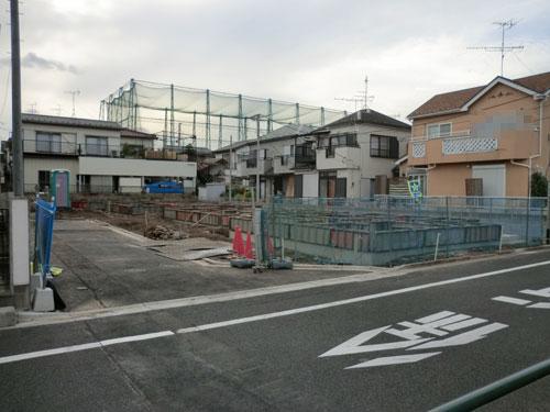 Local photos, including front road. local Under construction