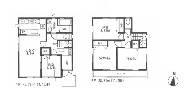 Floor plan. (G), Price 27,800,000 yen, 4LDK, Land area 101.2 sq m , Building area 85.49 sq m