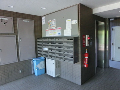 Entrance. E-mail BOX equipped